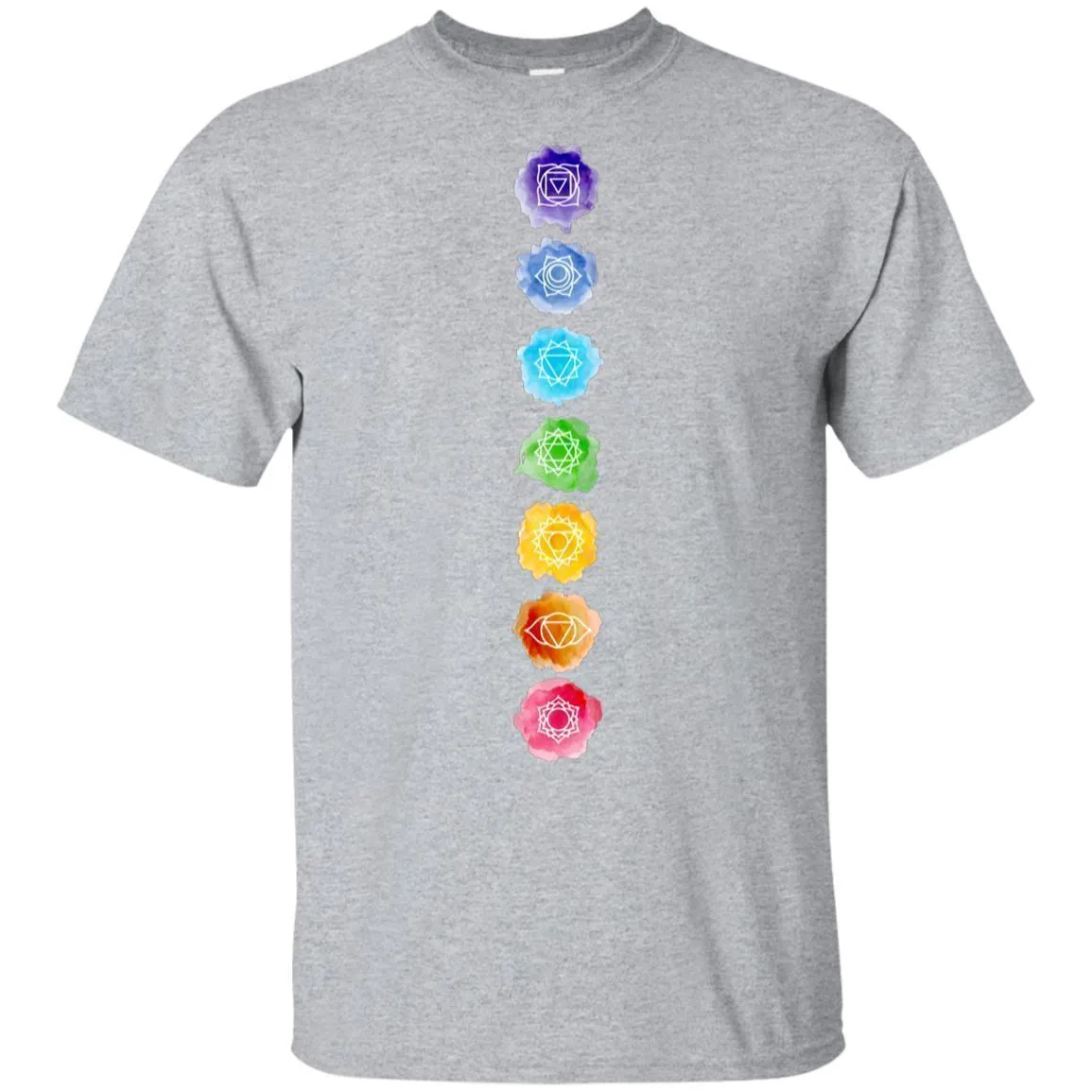 7 Chakra Signs - Hoodie, Tee, Shirt, Tank