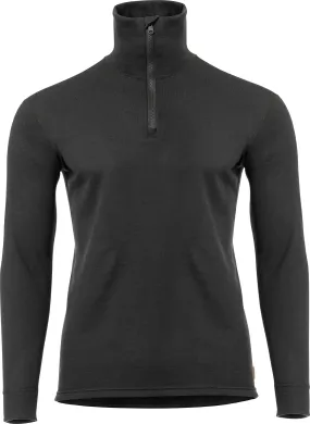 Aclima Men&#x27;s WoolTerry Polo Jet Black | Buy Aclima Men&#x27;s WoolTerry Polo Jet Black here | Outnorth