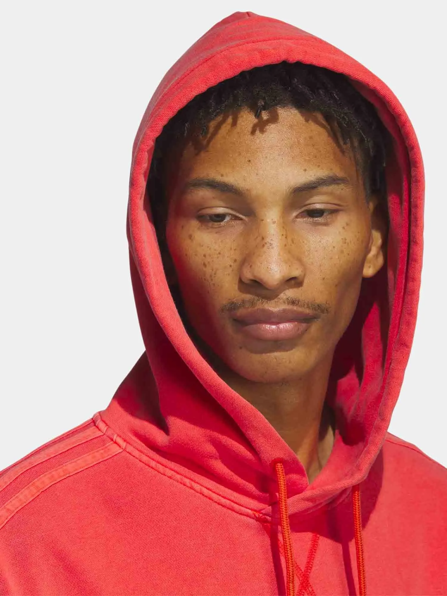 Adidas Featherweight Shmoofoil Hoodie - Preloved Red