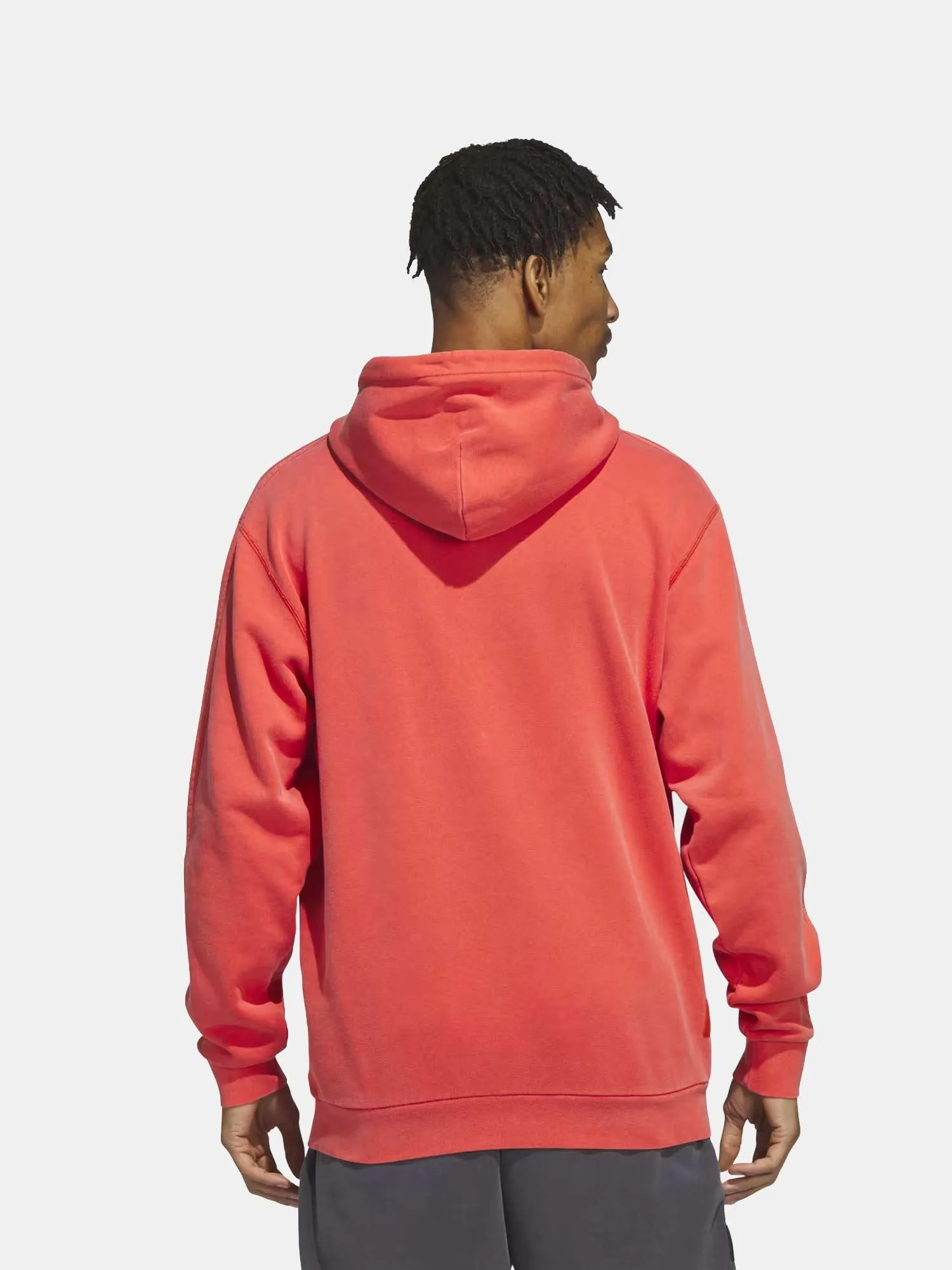 Adidas Featherweight Shmoofoil Hoodie - Preloved Red