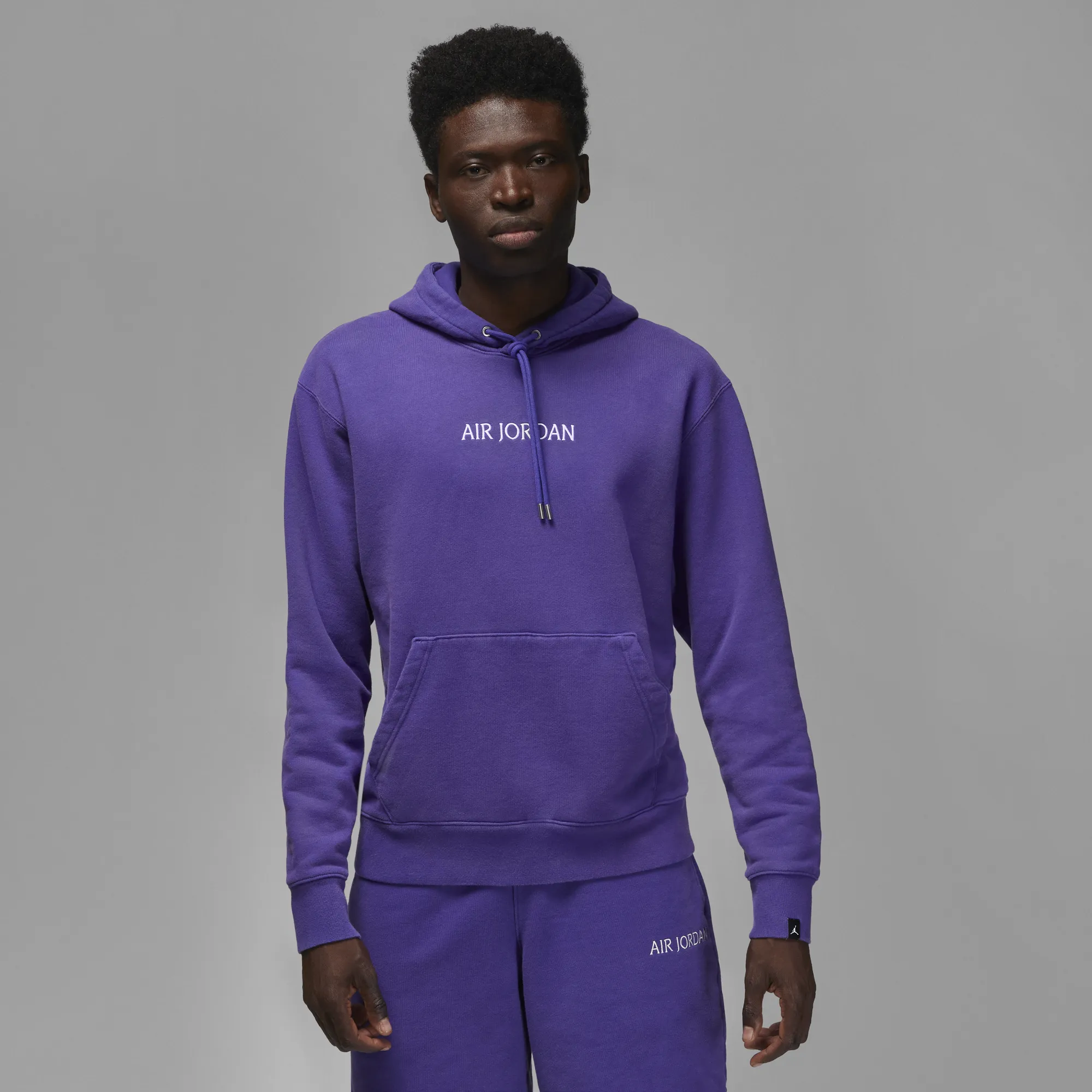 Air Jordan Mens Wordmark Fleece Hoodie