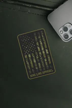 American Camo - Sticker