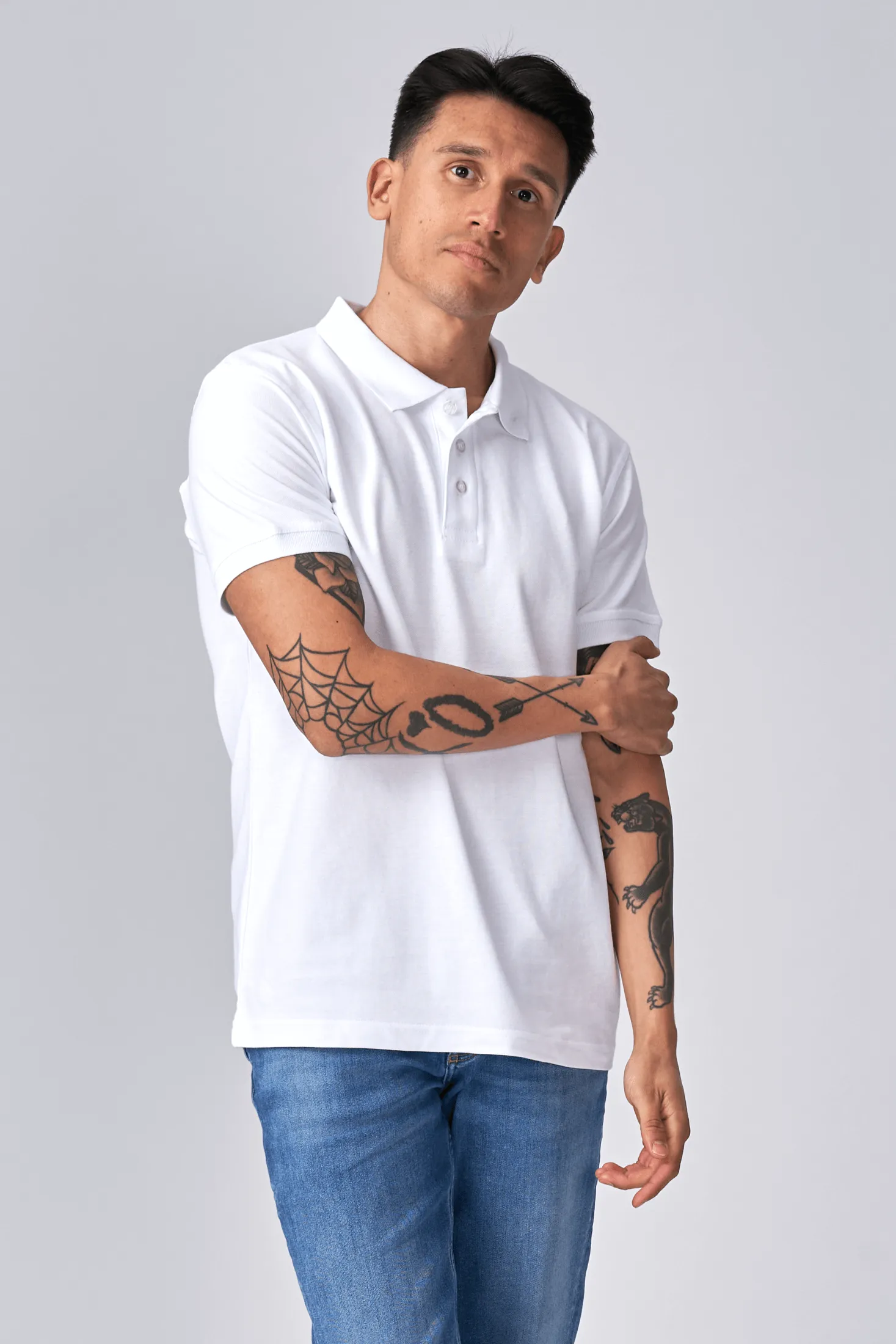 Basic Polo - Hvid