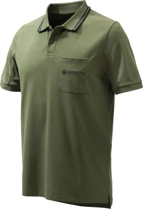 Beretta Men&#x27;s Airmesh Polo Ss Green | Buy Beretta Men&#x27;s Airmesh Polo Ss Green here | Outnorth