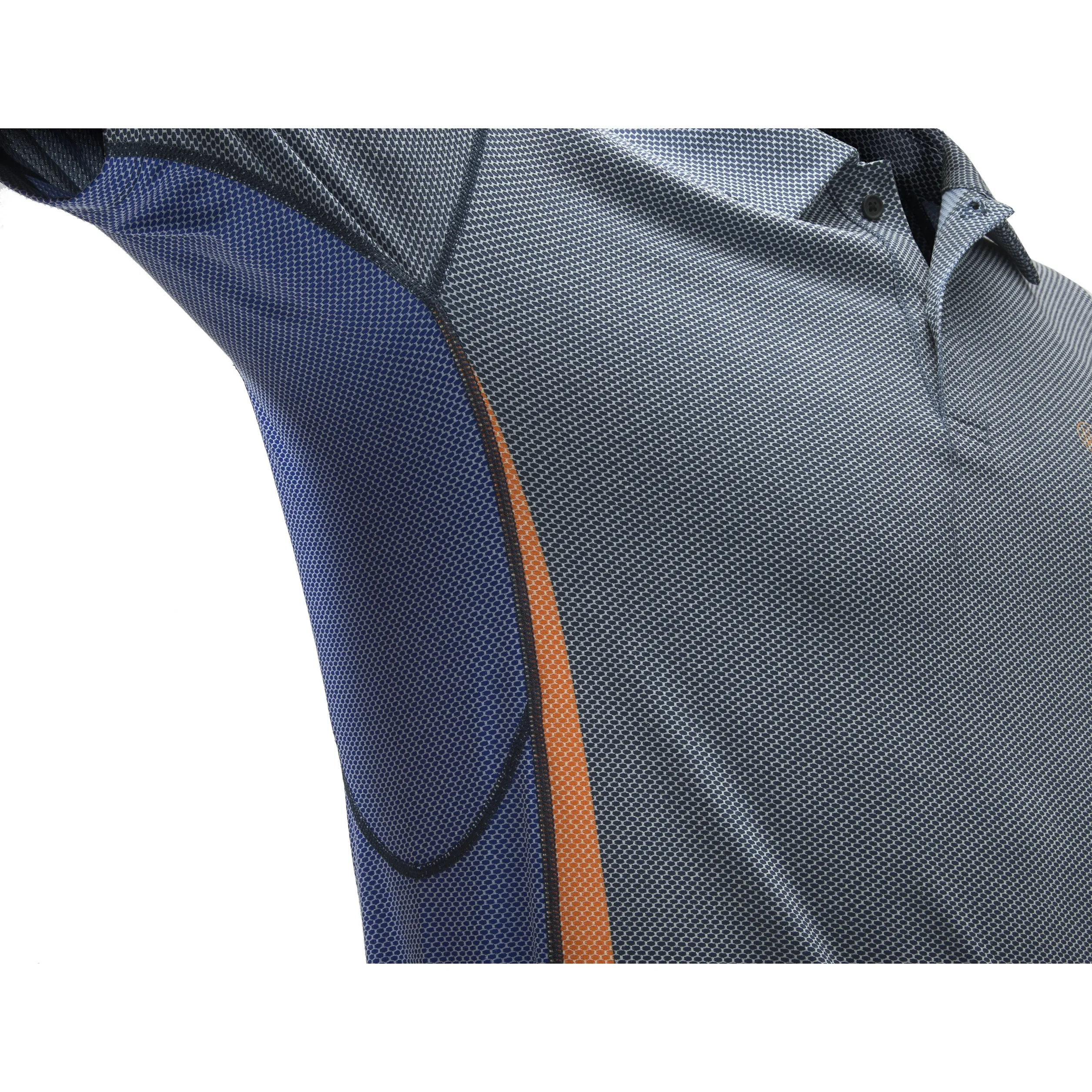 Beretta Men&#x27;s Rush Polo Blue &amp; Orange | Buy Beretta Men&#x27;s Rush Polo Blue &amp; Orange here | Outnorth