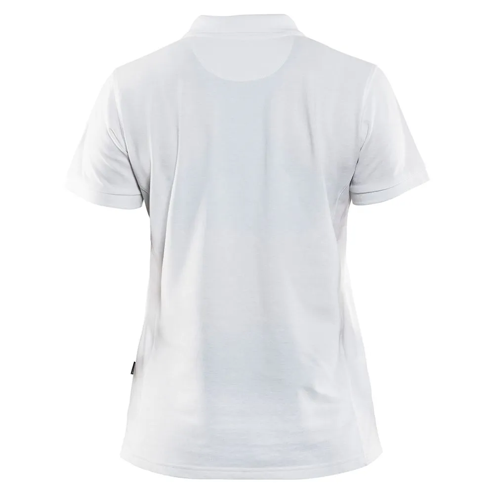 Bl&#xE5;kl&#xE4;der&#x20;3390-1050&#x20;Women&#x27;s&#x20;Pique&#x20;Polo&#x20;Shirt&#x20;-&#x20;White