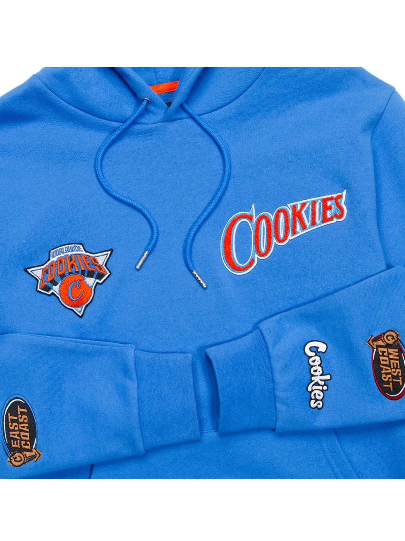 Cookies Full Clip Pullover Hoodie With Applique