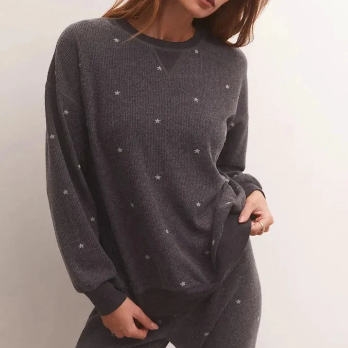 Cozy Days Sweatshirt (Black)