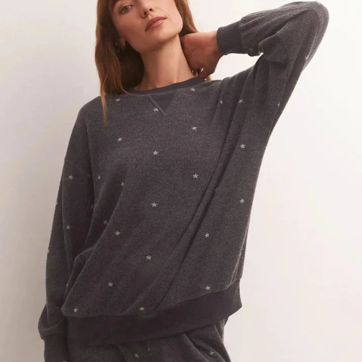 Cozy Days Sweatshirt (Black)