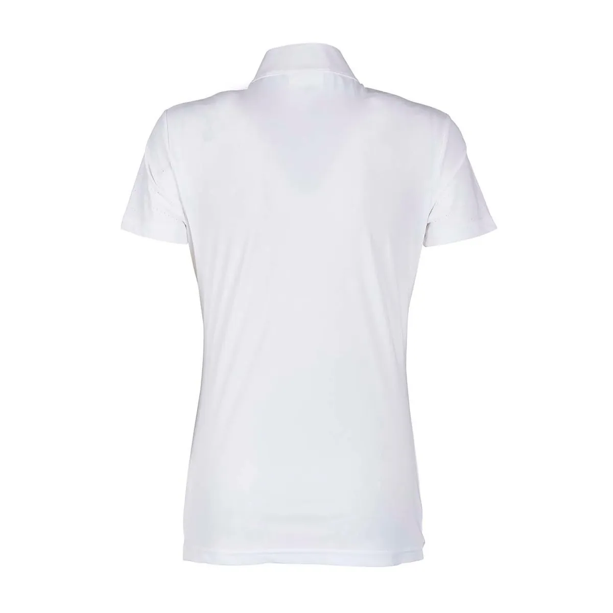 HORSE RIDING POLO WOMAN SHORT SLEEVE AND ZIP