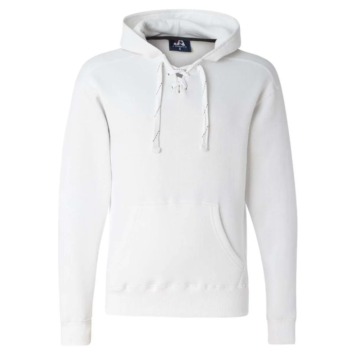 J. America Sport deep hoodie, white