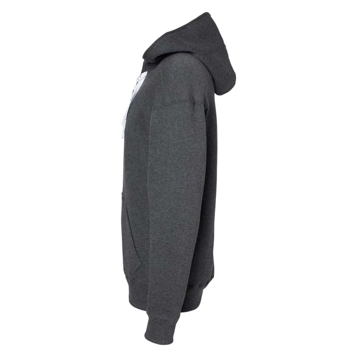 J. America Sport deep hoodie, white