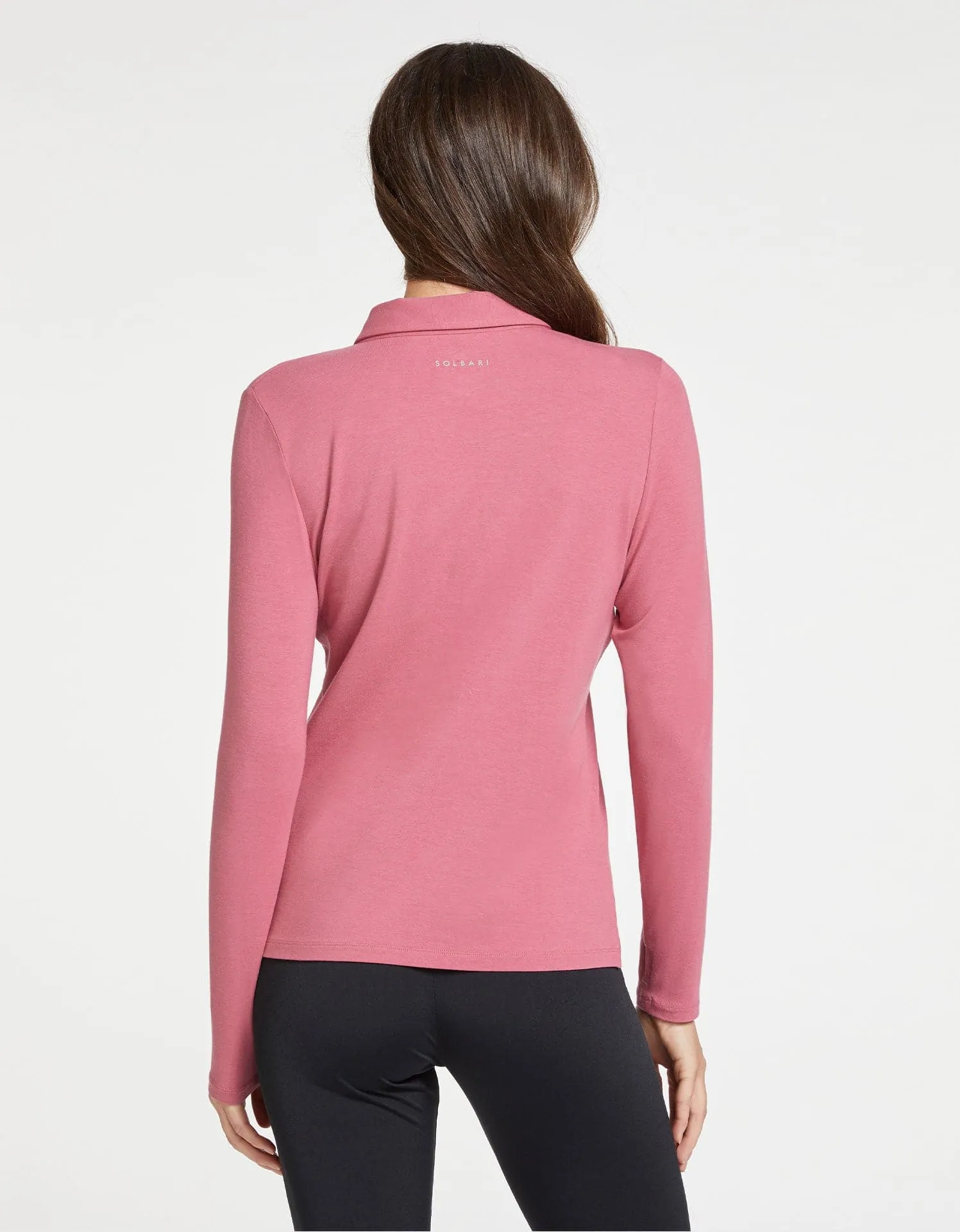 Long Sleeve Polo Shirt UPF 50 