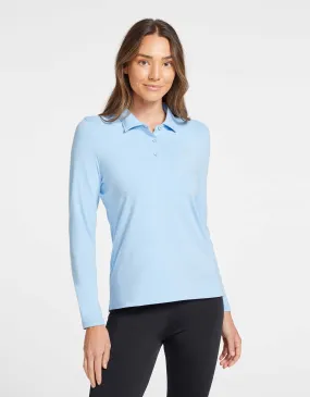 Long Sleeve Polo Shirt UPF 50 