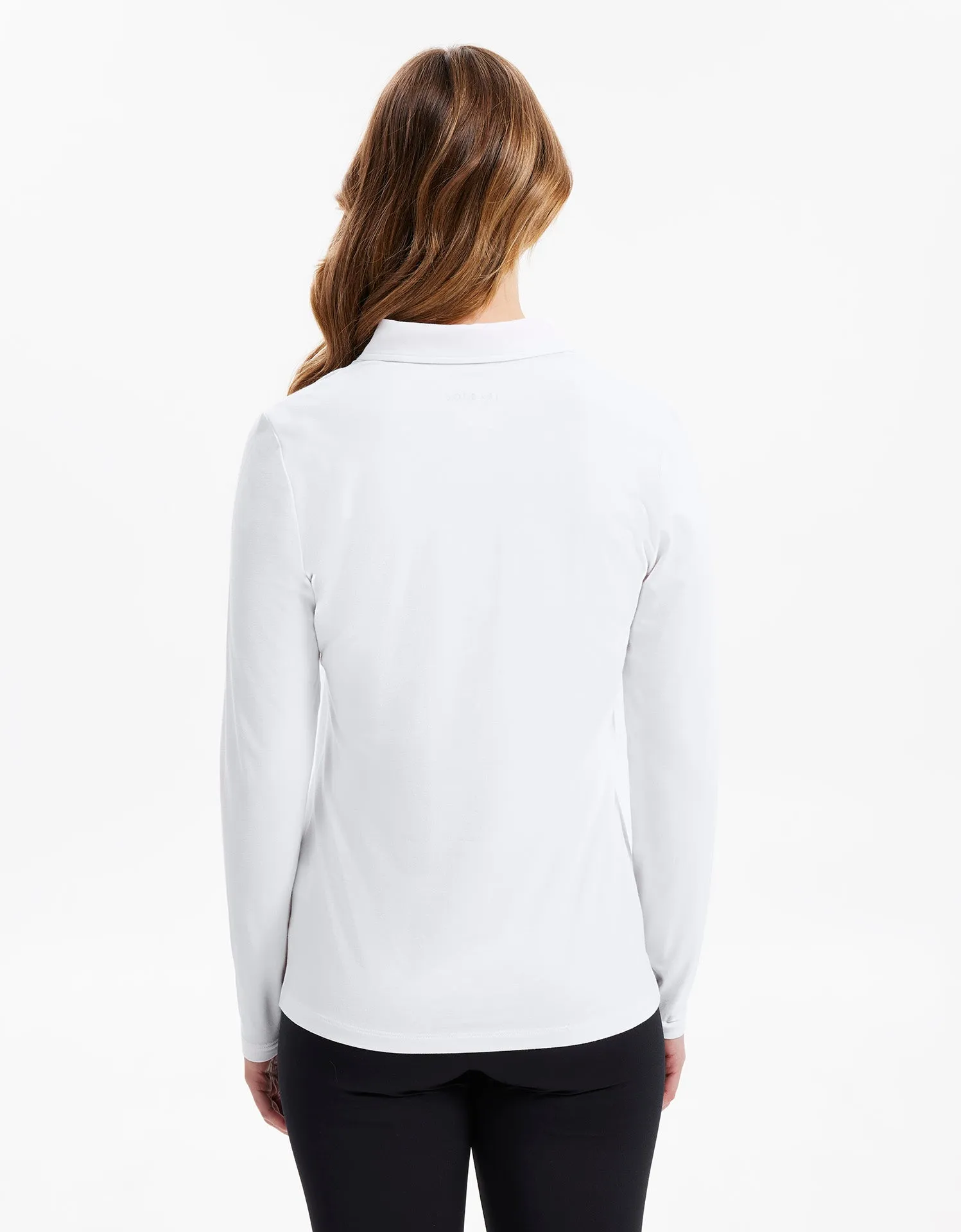 Long Sleeve Polo Shirt UPF 50 