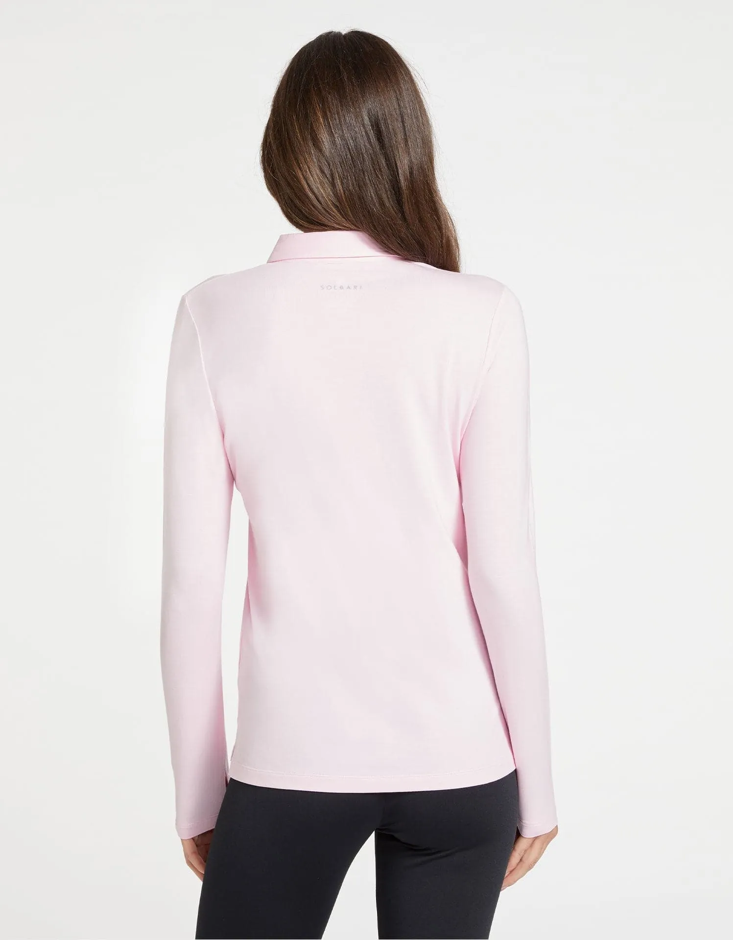 Long Sleeve Polo Shirt UPF 50 