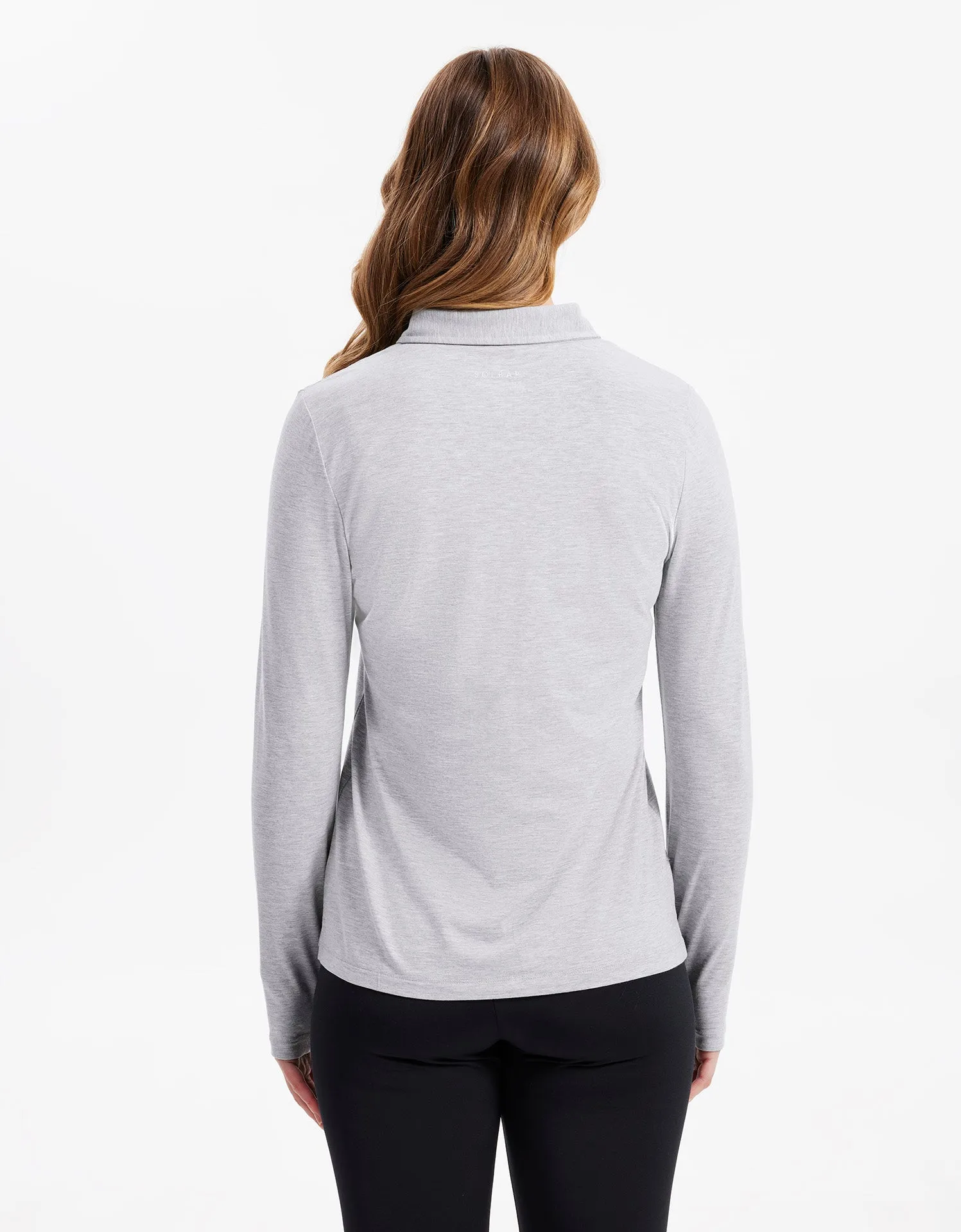 Long Sleeve Polo Shirt UPF 50 