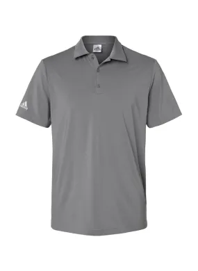 Men&#x27;s Adidas Grey Three Ultimate Solid Polo A514