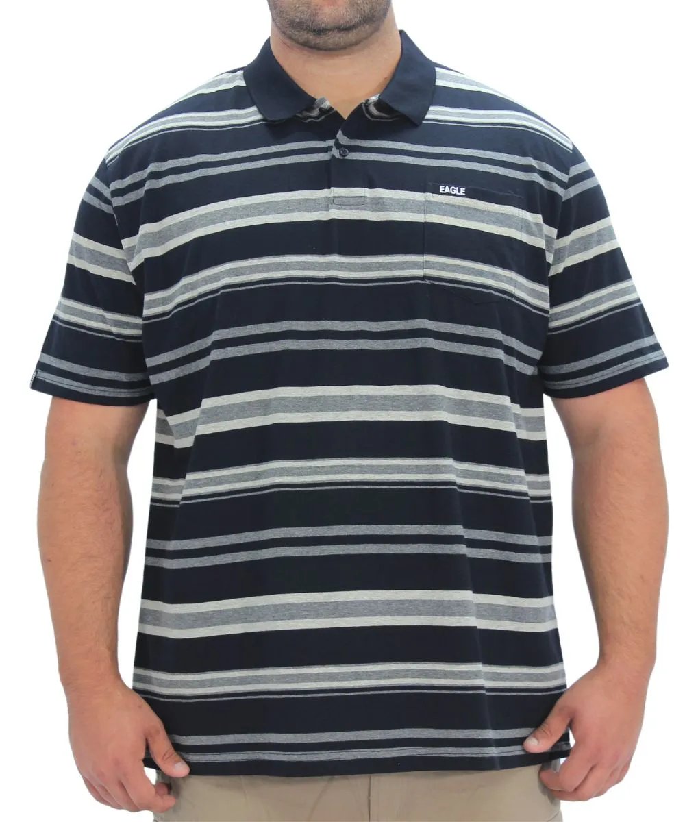 Mens Eagle Stripe Golfer