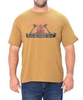 Mens Printed Eagle Fireside Originals Tee