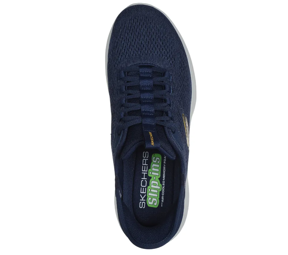 Pantofi sport, barbati, SKECHERS SKECH-LITE PRO-PRIMEBASE SLIP-INS 232466-NVYL bleumarin, textil
