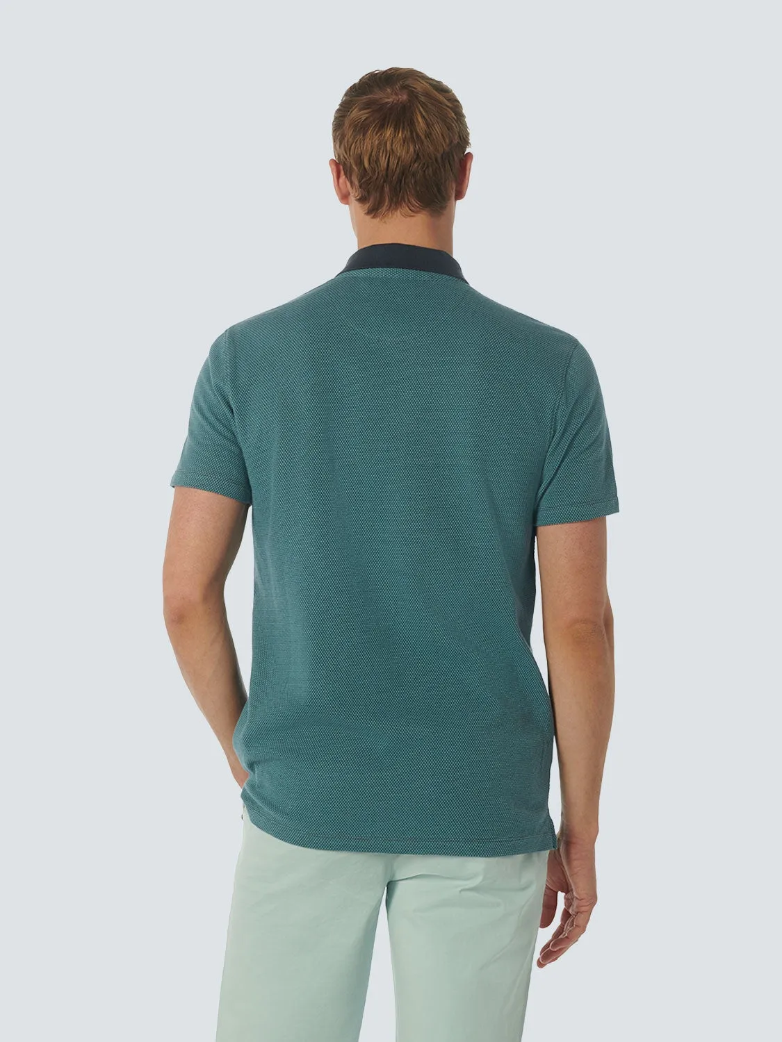 Polo 2 Coloured Jacquard | Dark Steel