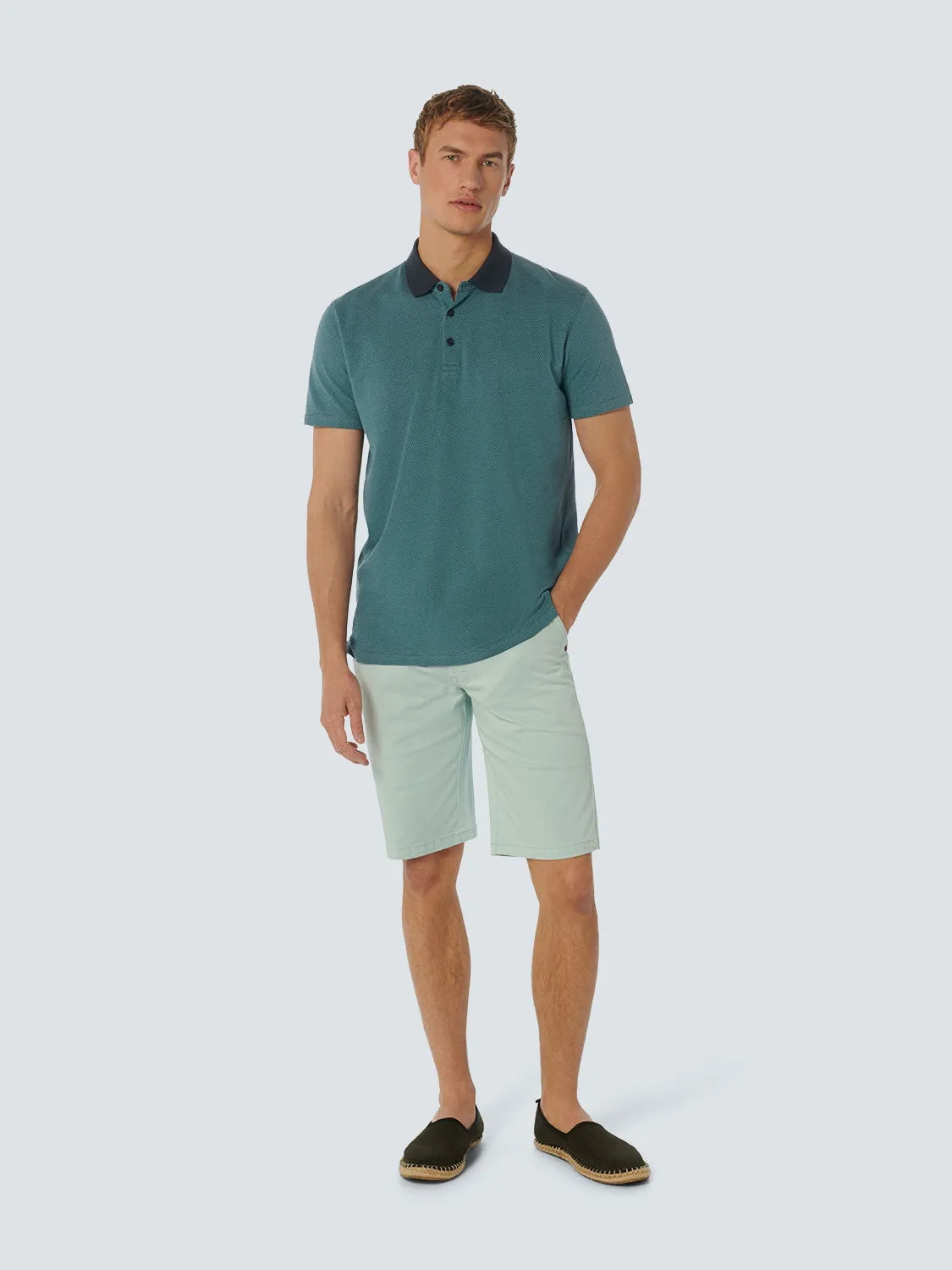 Polo 2 Coloured Jacquard | Dark Steel