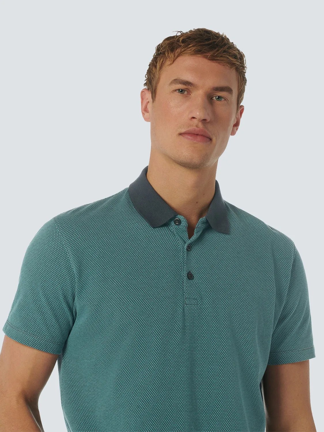 Polo 2 Coloured Jacquard | Dark Steel