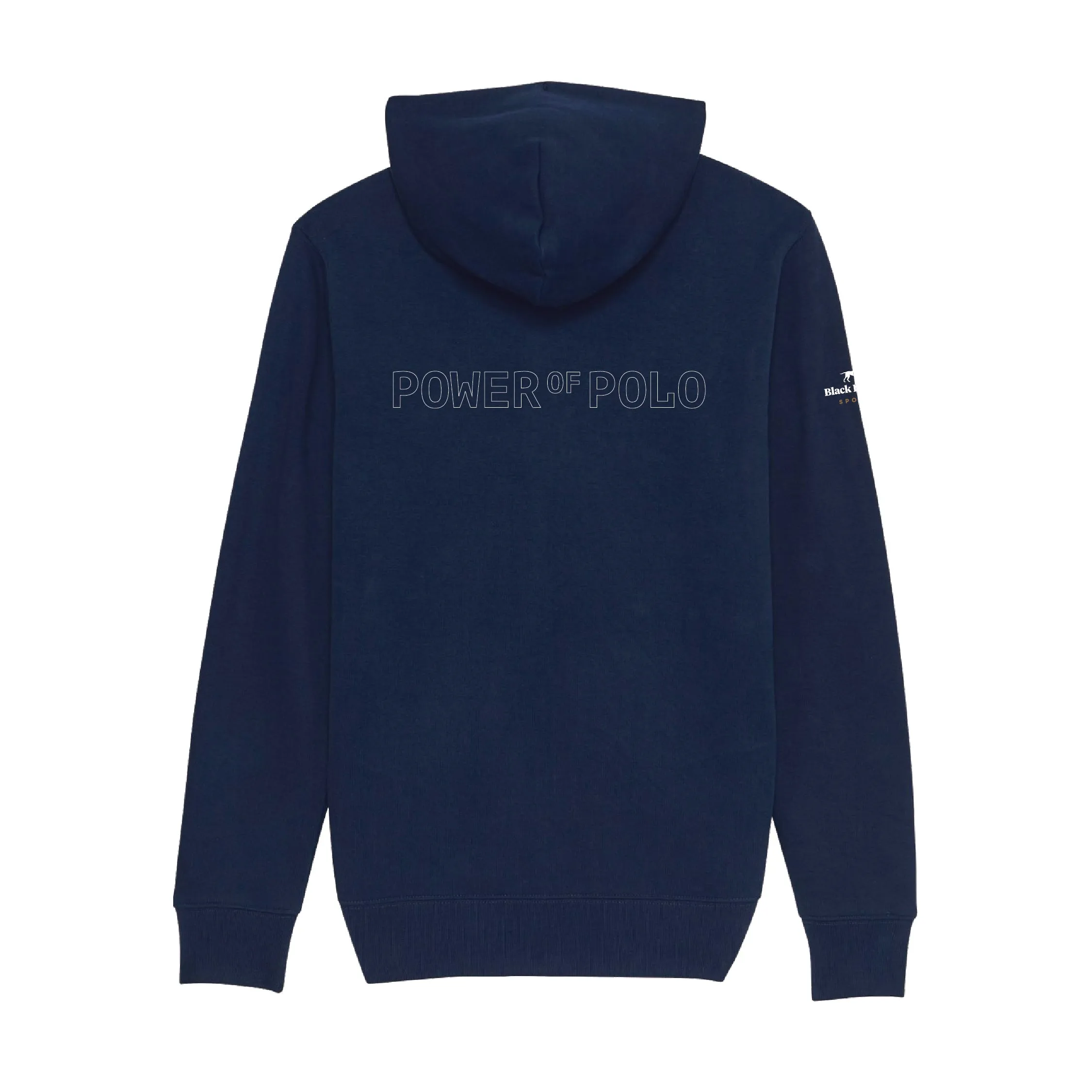 Power of Polo Navy Zip Hoodie