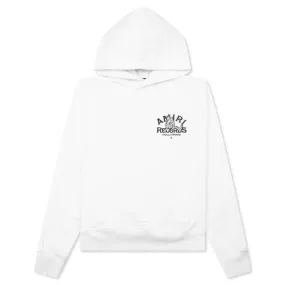 Records Wolf Hoodie - White