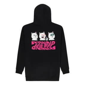 RIPNDIP SHROOM DIET HOODIE-BLACK