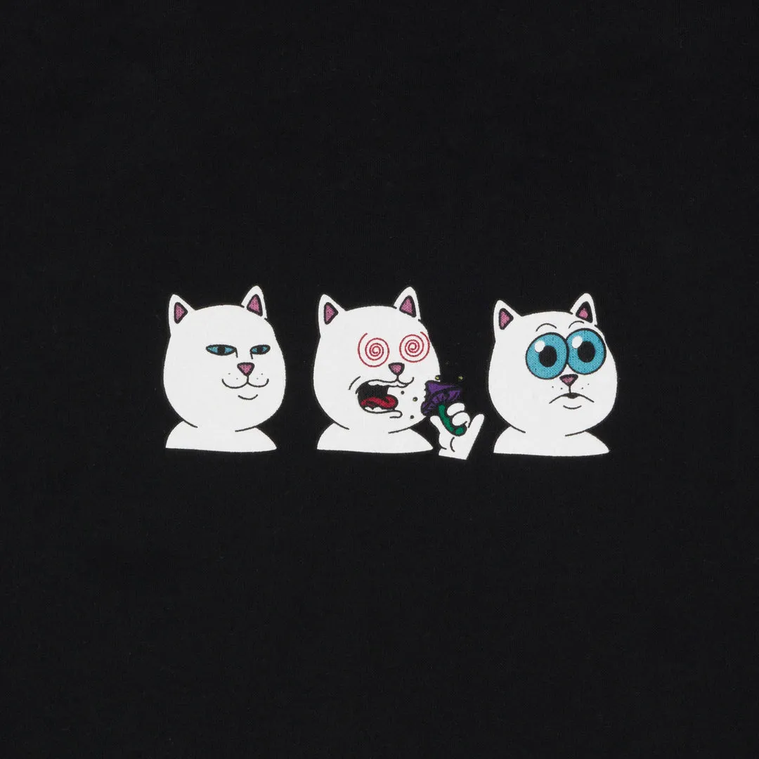 RIPNDIP SHROOM DIET HOODIE-BLACK