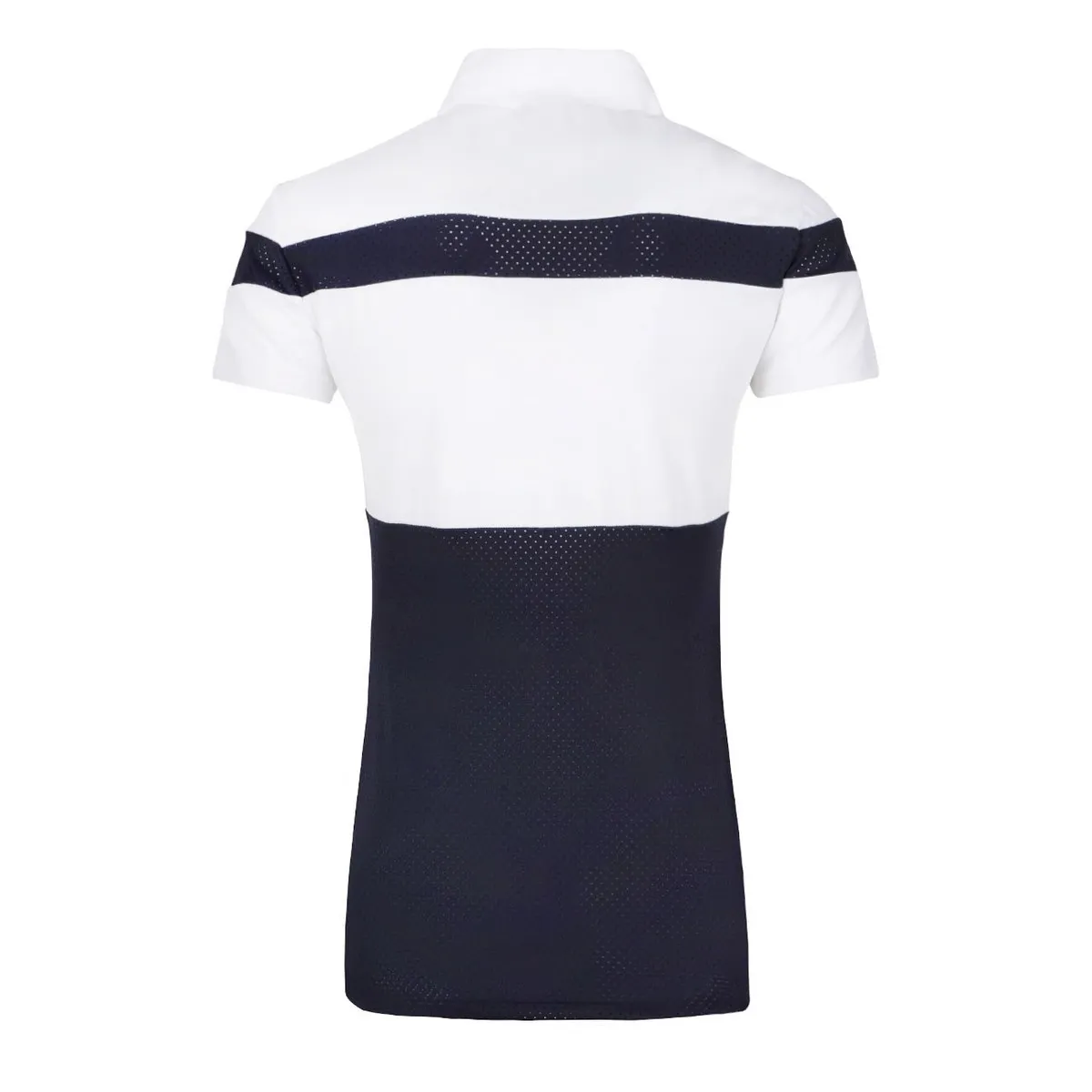 SHORT-SLEEVED COMPETITION POLO EQUILINE GLORIA Women White