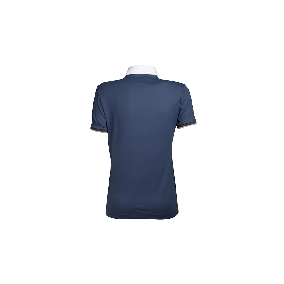 SHORT SLEEVED COMPETITION POLO WITH ZIP CLOSURE ANIMO Women Dark blue
