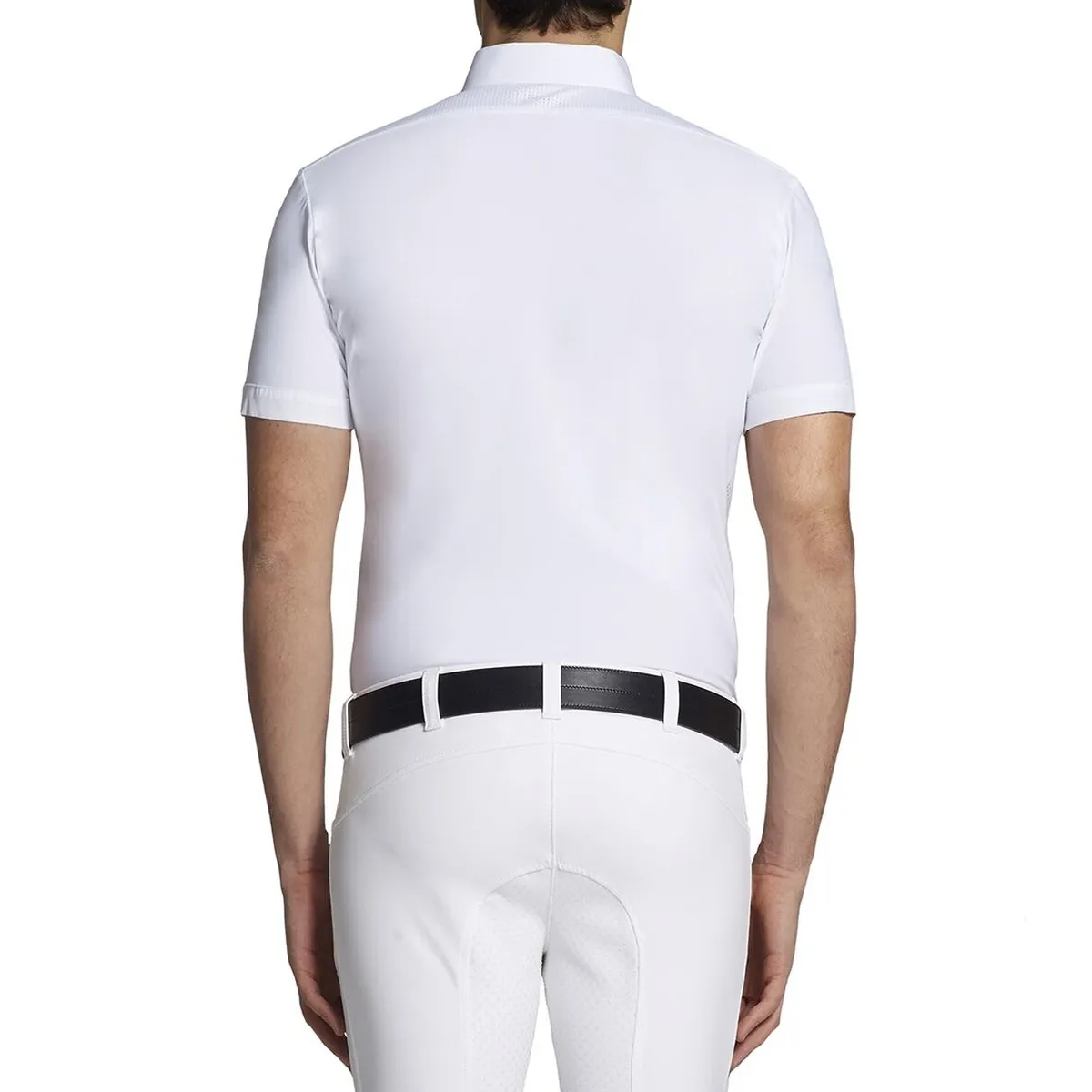 SHORT SLEEVED POLO WITH BUTTONS PORTOFINO VESTRUM BIANCO Men White