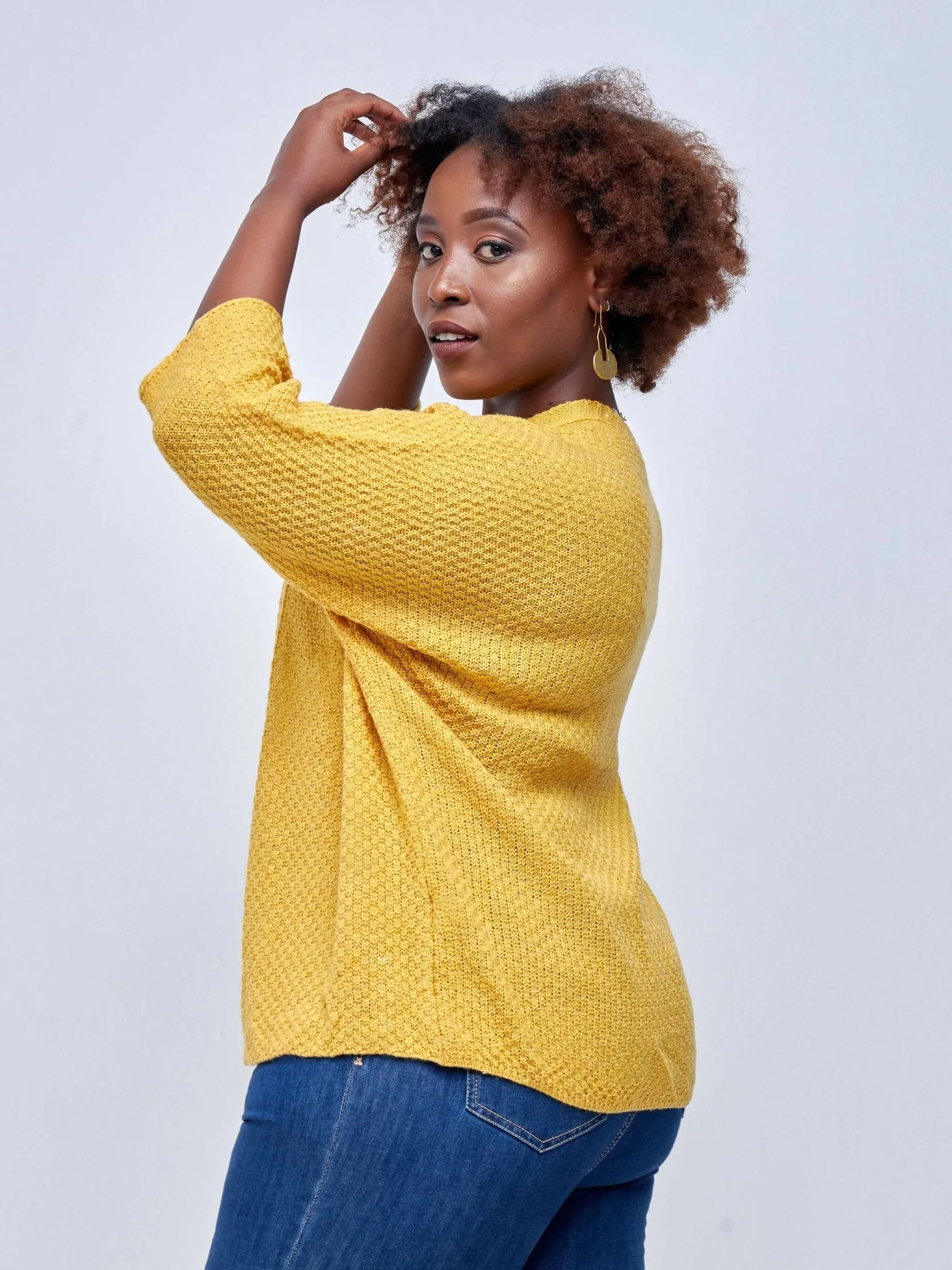 The Fashion Frenzy Kimono Cardigan - Yellow