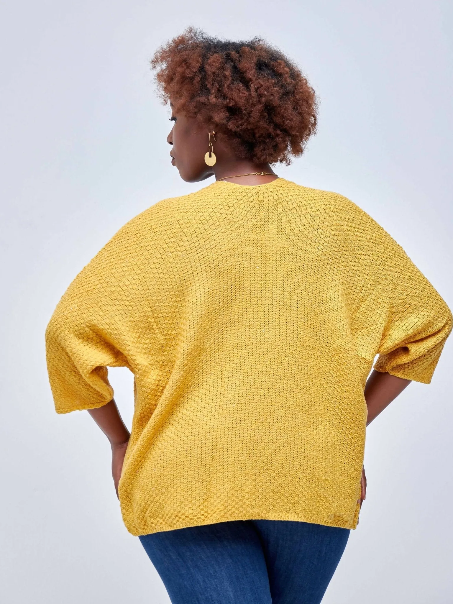 The Fashion Frenzy Kimono Cardigan - Yellow