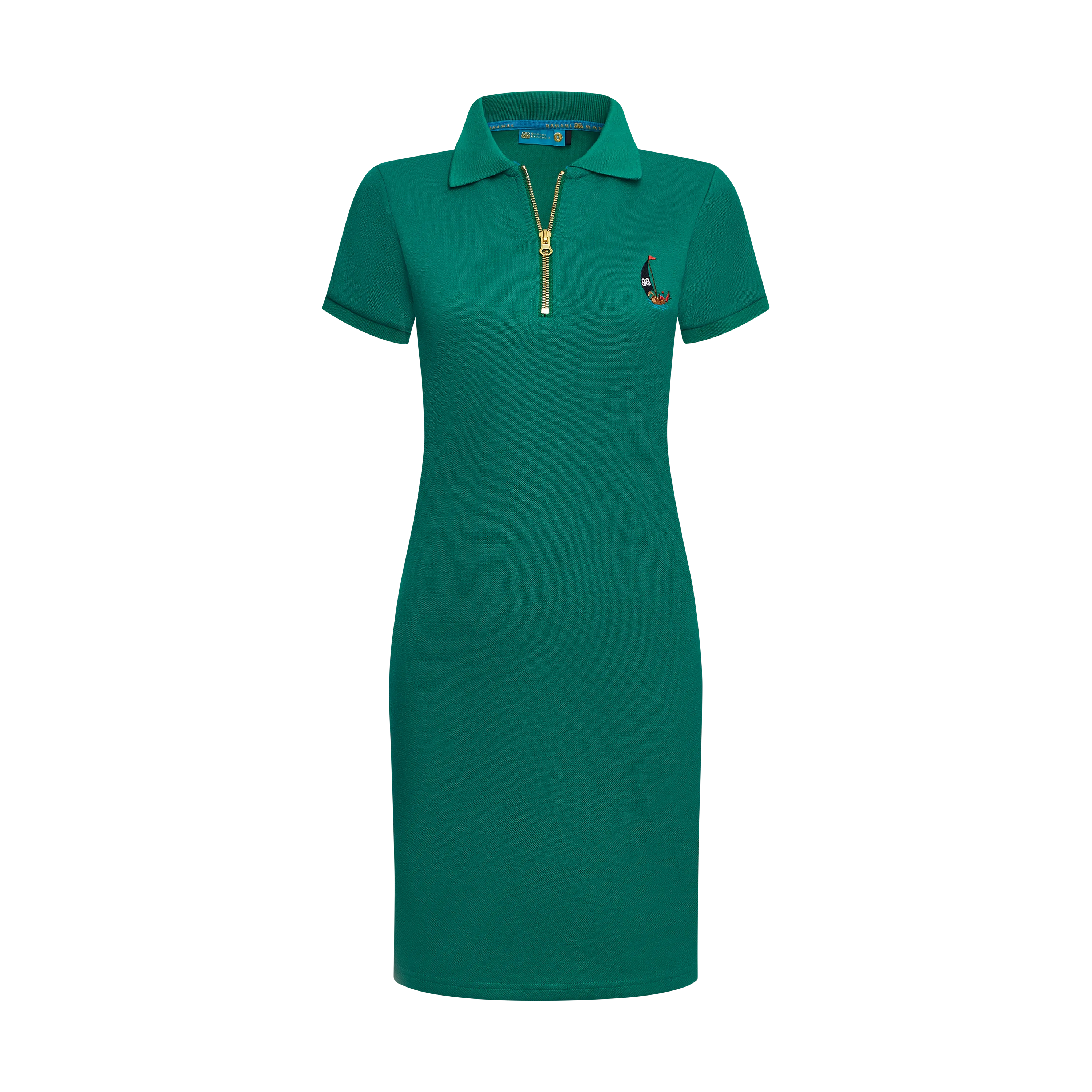 THE STAPLE POLO DRESS-KELLY