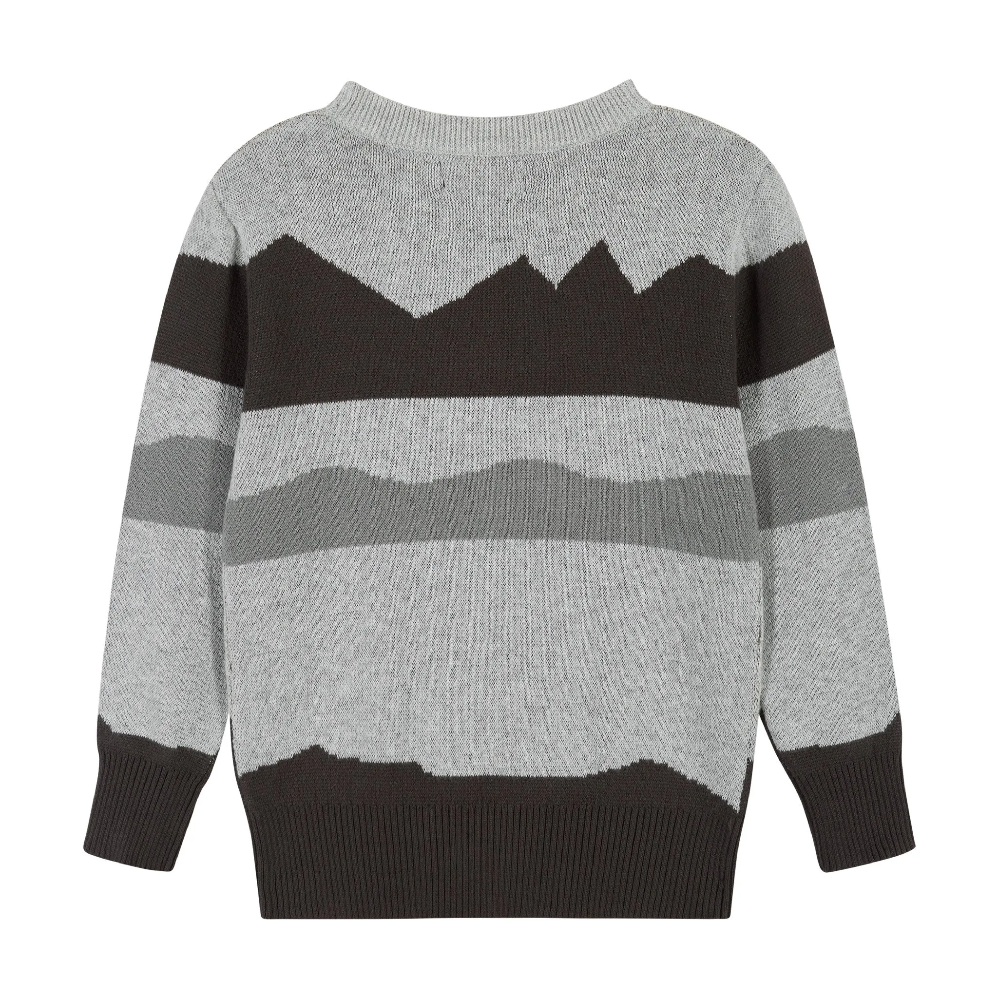 Trucks Graphic Pullover Sweater  | Grey