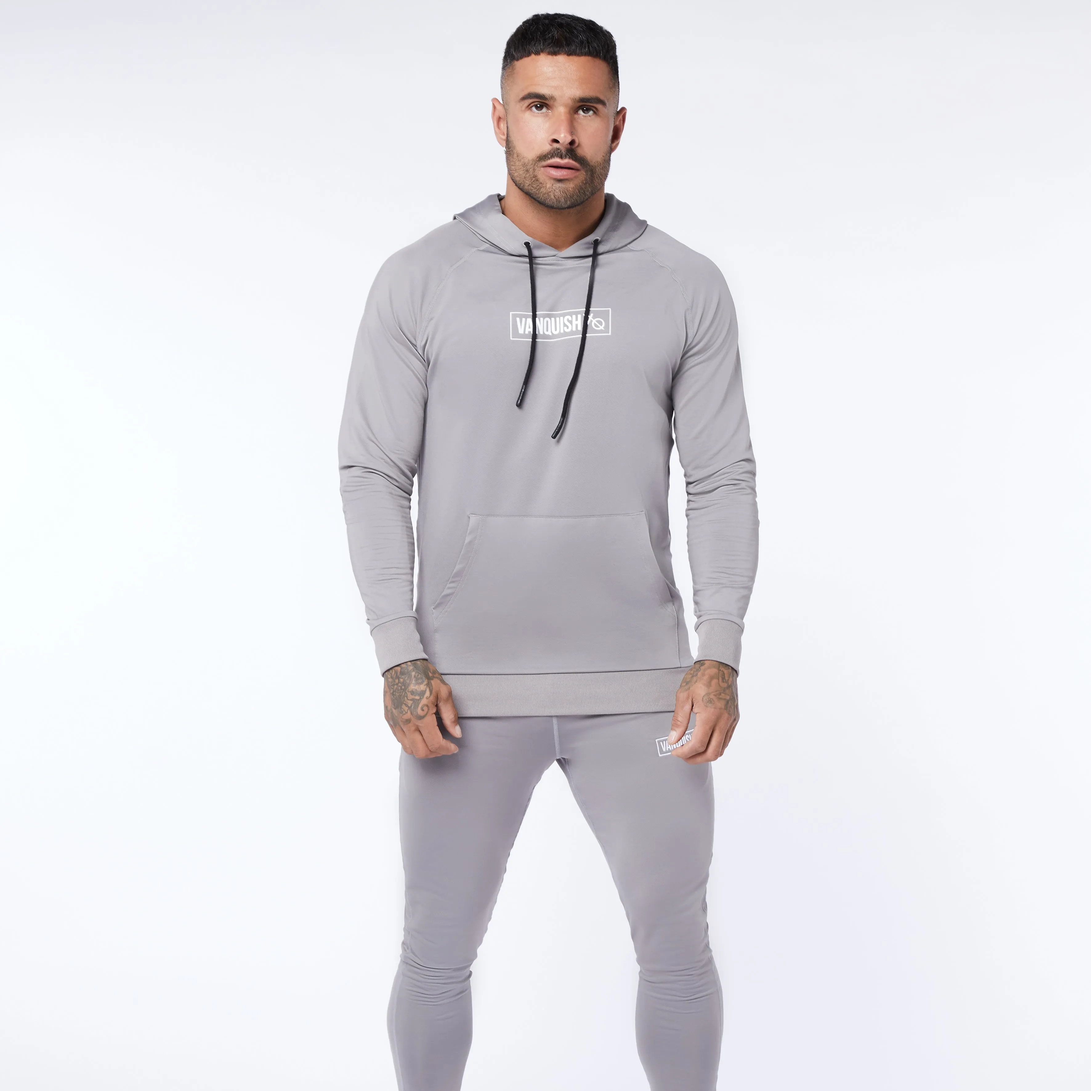 Vanquish Agility Tricot Grey Pullover Hoodie