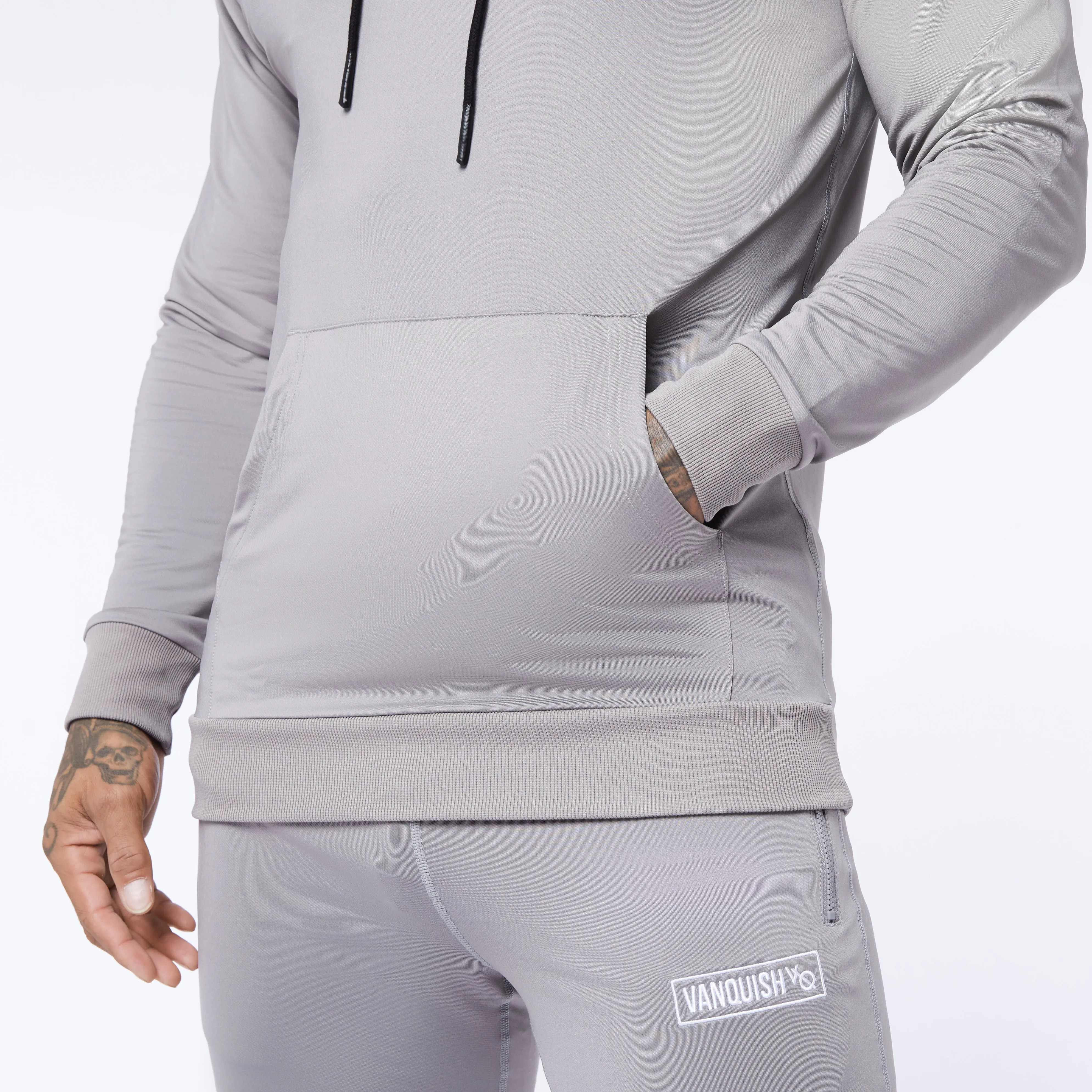 Vanquish Agility Tricot Grey Pullover Hoodie