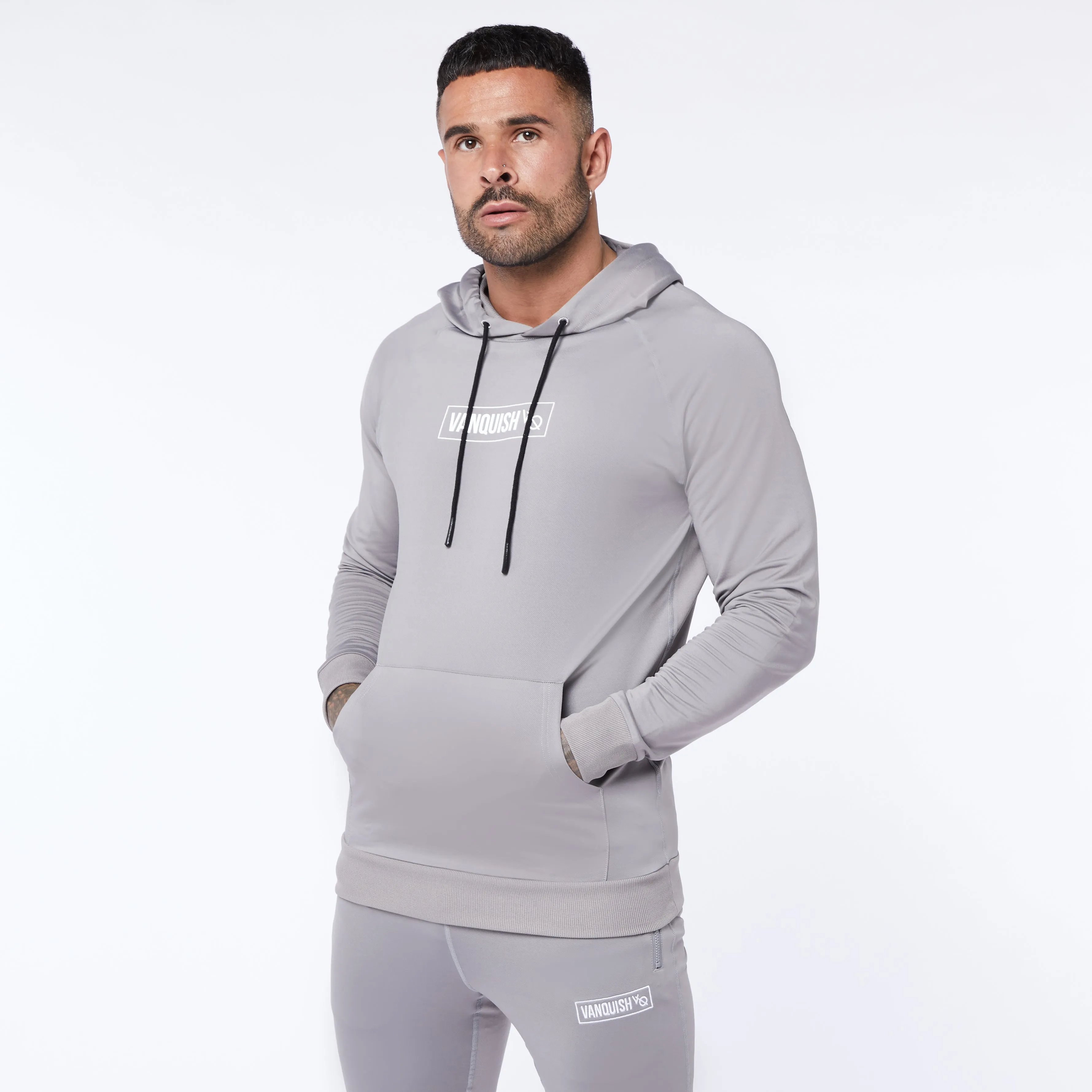 Vanquish Agility Tricot Grey Pullover Hoodie