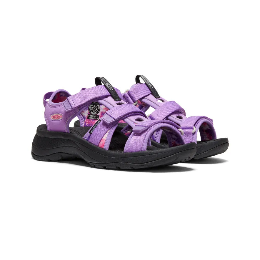 Women's Astoria West Open-Toe  |  Tye Dye/Purple