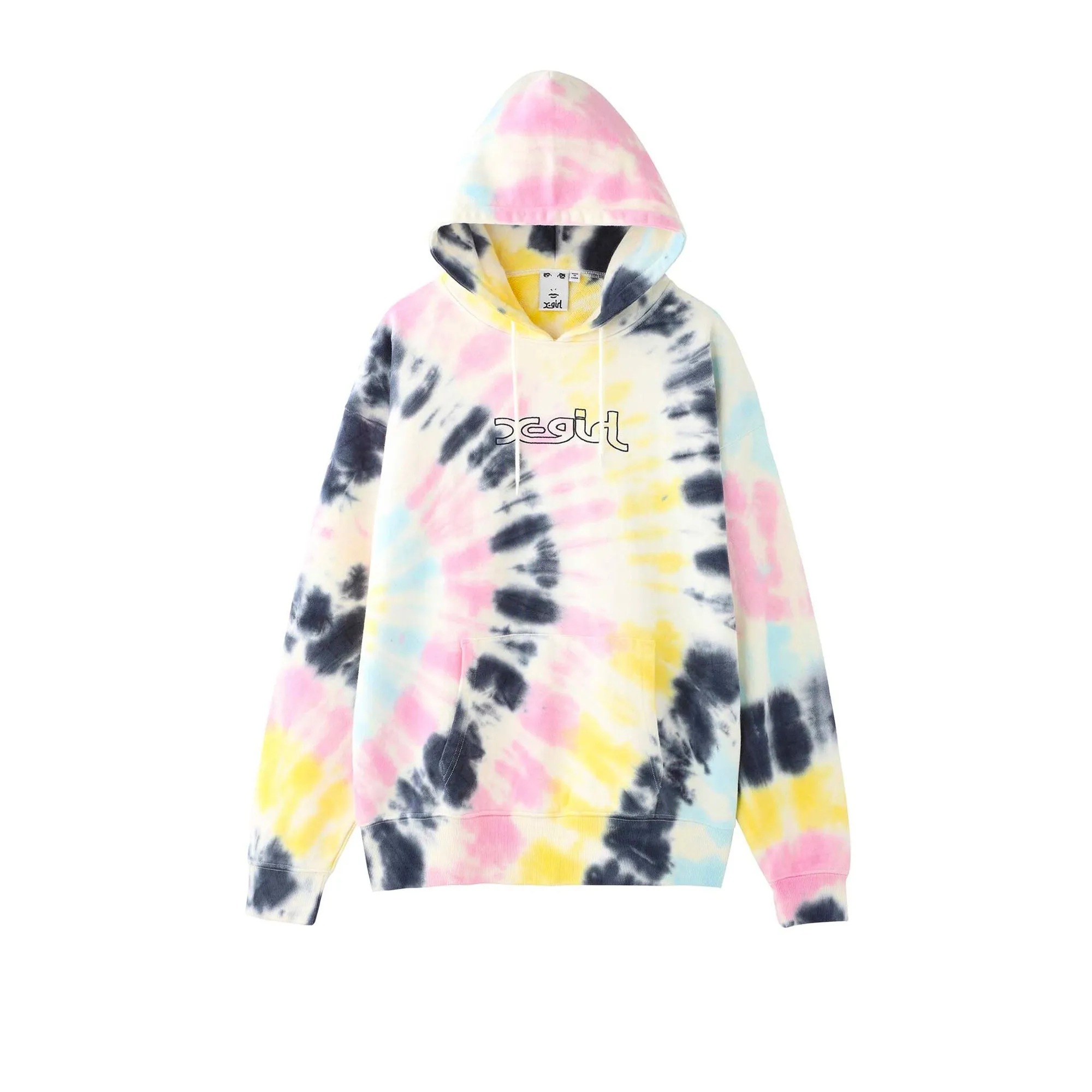 X Girl Womens Tie-Die Sweat Hoodie