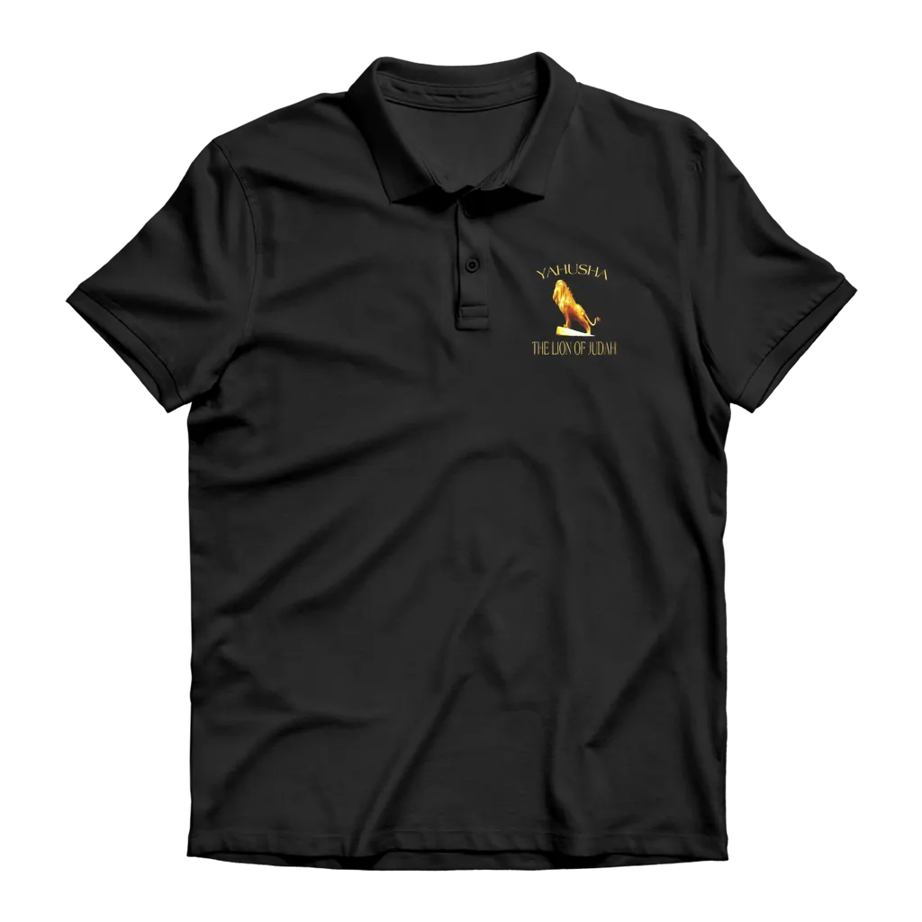 Yahusha-The Lion of Judah 01 Designer Premium Adult Polo Shirt