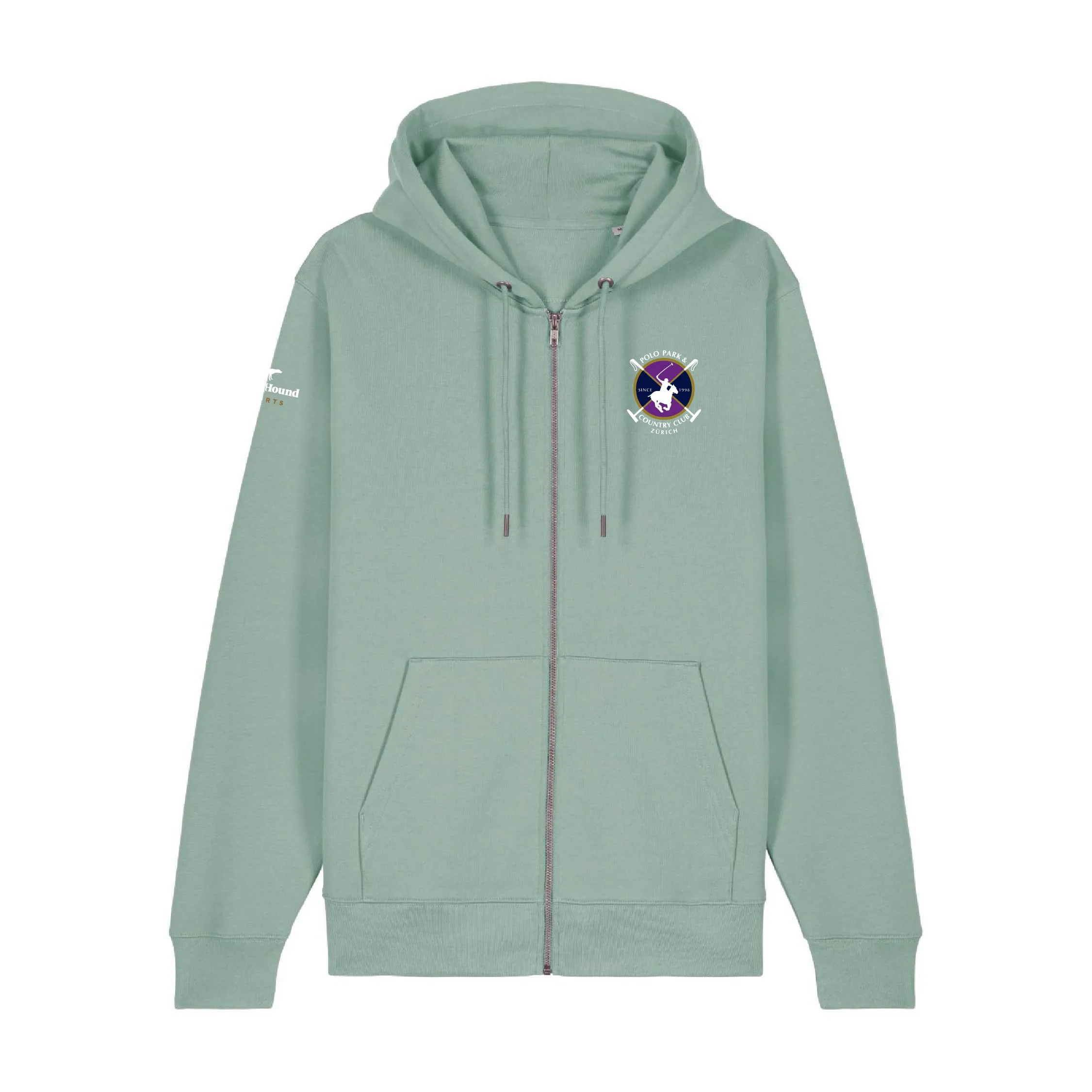 Zürich Aloe Zip Hoodie